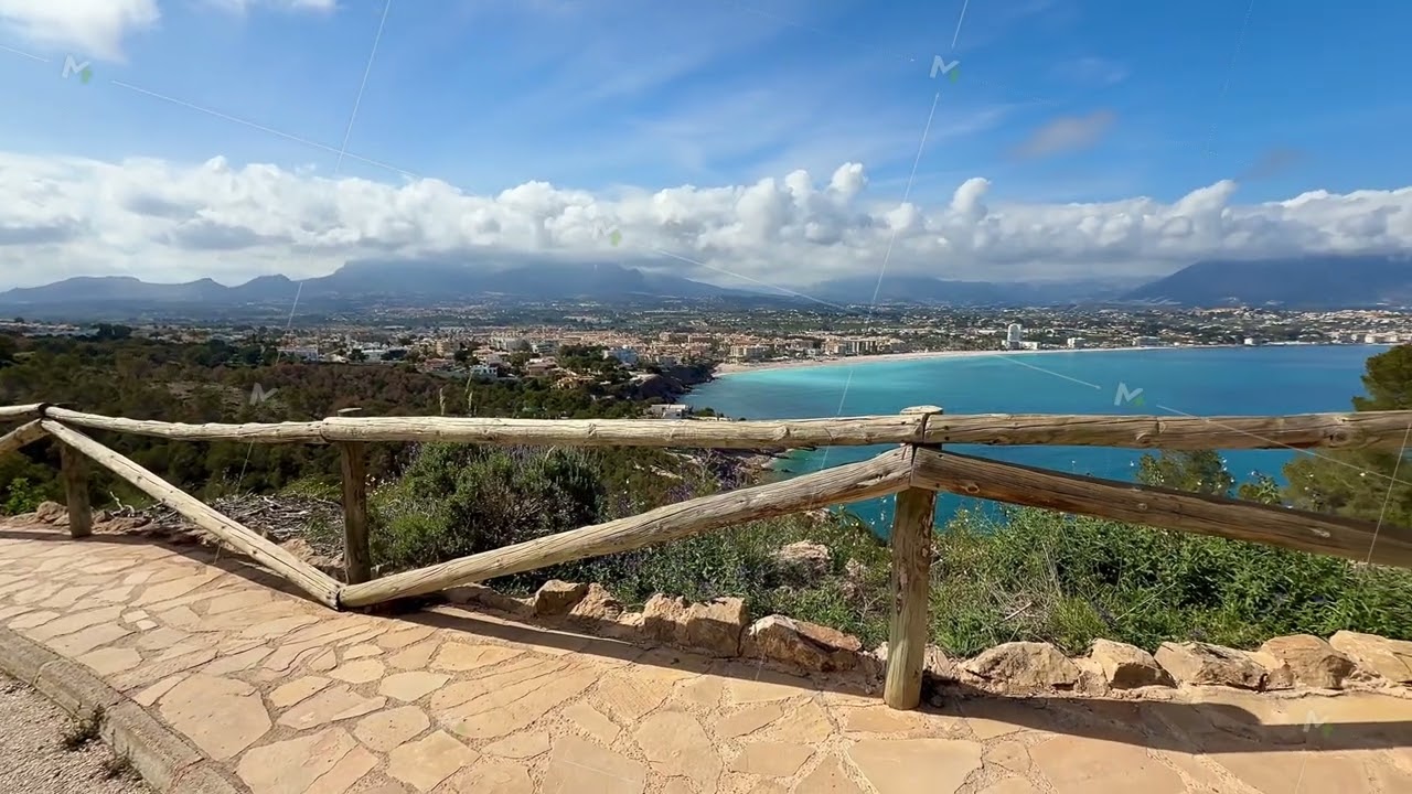 Stunning Coastal Viewpoint that Beautifully Overlooks the Ocean and Cityscape Beyond