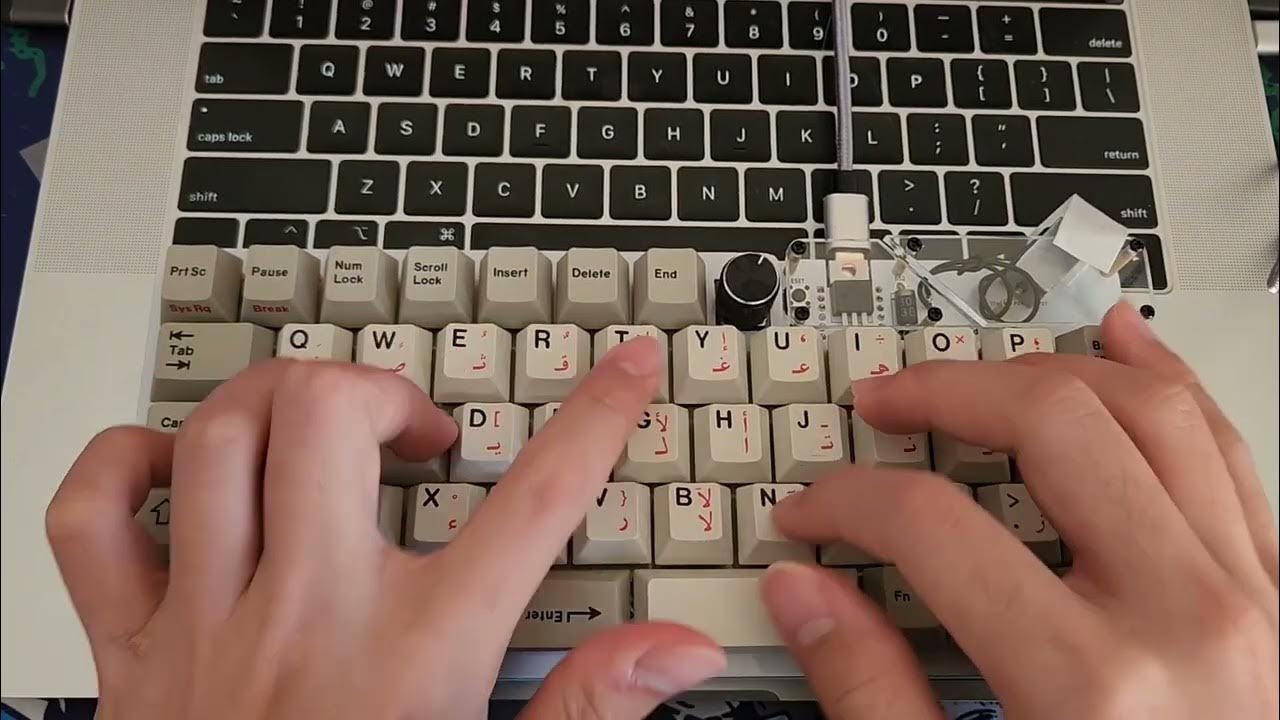 when your keyboard is louder then it looks YouTube