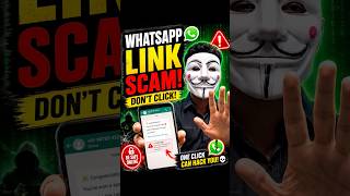 STOP! WhatsApp Link Scam EXPOSED (Don't Click This!) #shorts