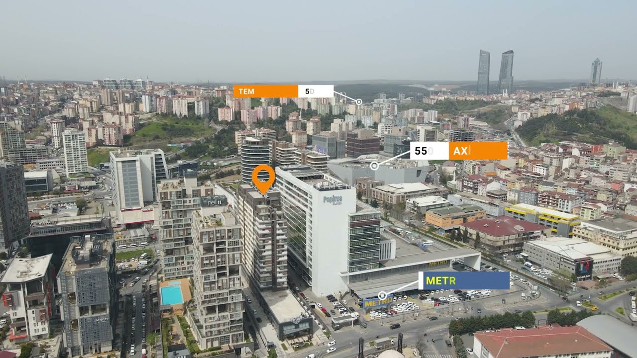 OTTO KAĞITHANE PROJESİNDE 3+1 SATILIK RESIDENCE DAİRESİ