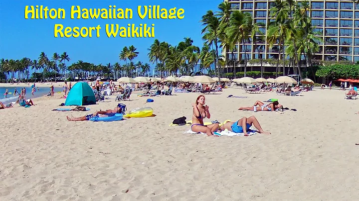 [ 4K HAWAII ] Walking Around the Hilton Hawaiian Village Resort Waikiki