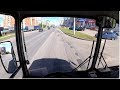 685 - ый троллейбус | Вид из кабины | Чебоксары