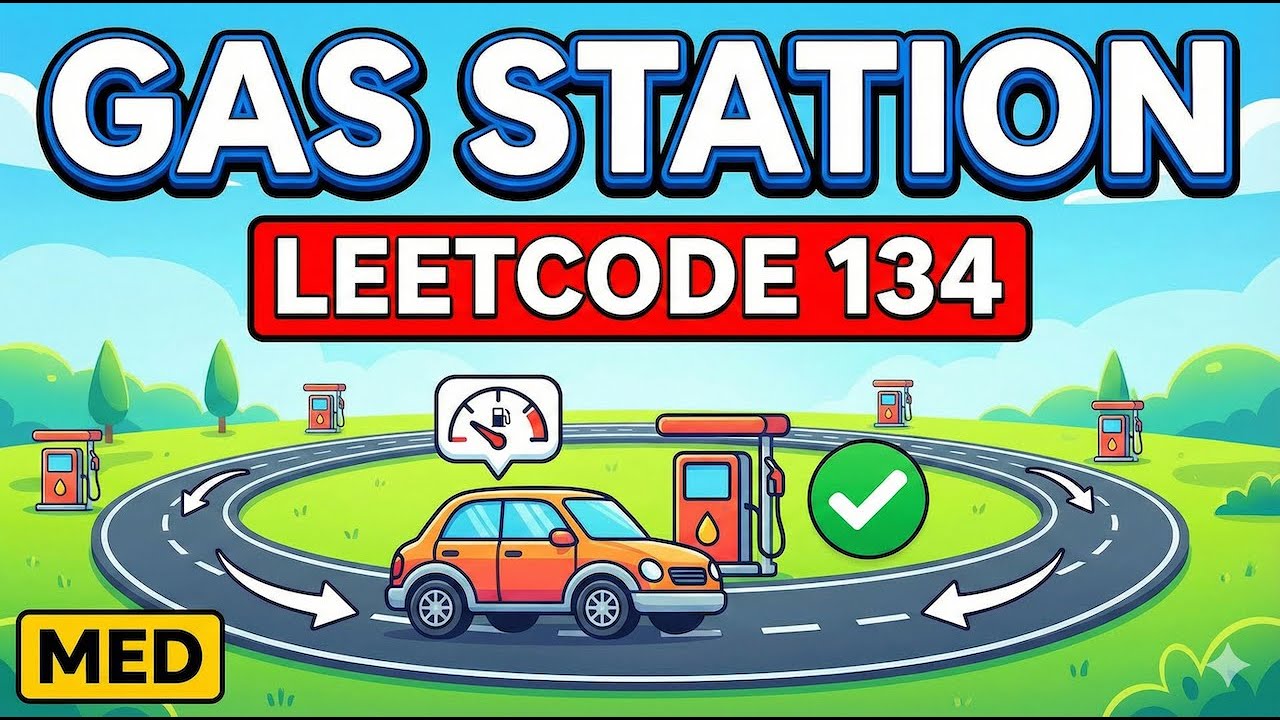 Gas Station - Telugu - Leetcode 134 - YouTube