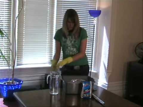 Neat way to clean silver with soda crystals & kitchen foil - YouTube Neat way to clean silver with soda crystals & kitchen foil - YouTube