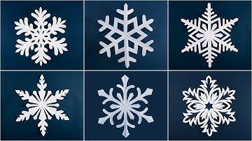 TOP 6 Amazing Snowflakes - Christmas Decor Ideas