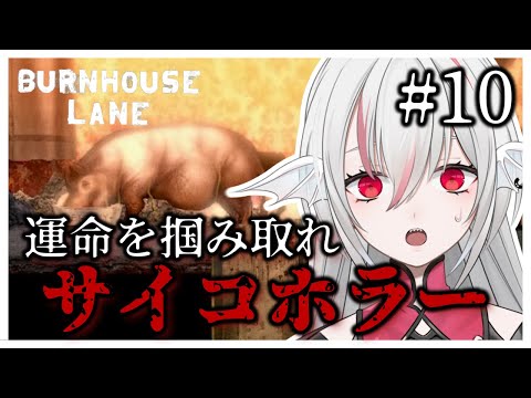 【Burnhouse Lane】#10 日本語対応した雰囲気抜群サイコホラーアドベンチャー【しろこりGames】