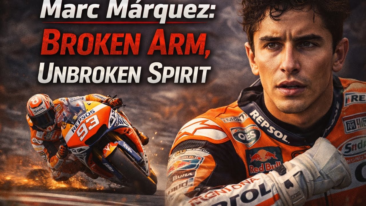 Marc Márquez: Broken Arm, Unbroken Spirit