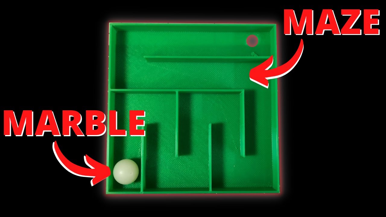 Printables 3D Printing Contest Entry: Marble Mazes - YouTube