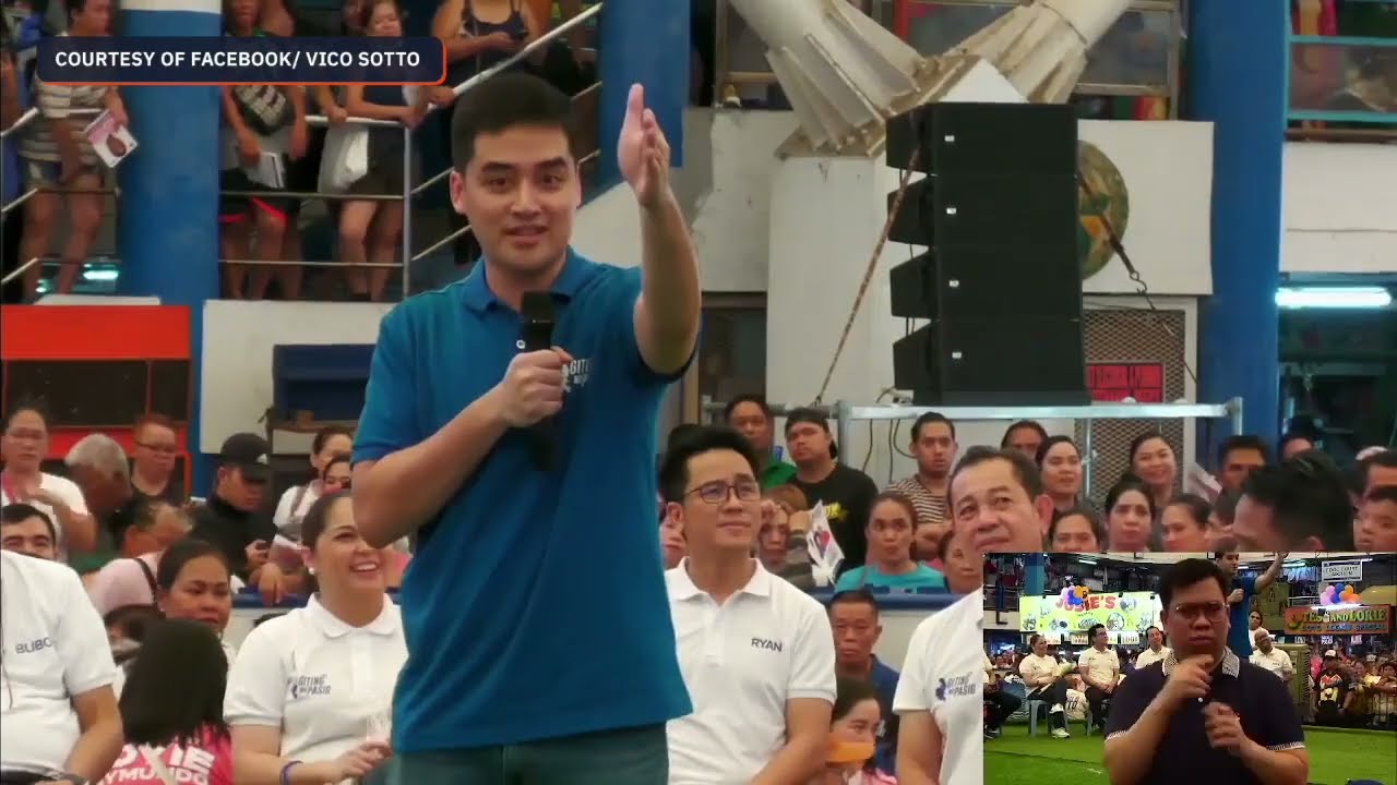 FULL SPEECH: Vico Sotto addresses crowd at campaign kickoff