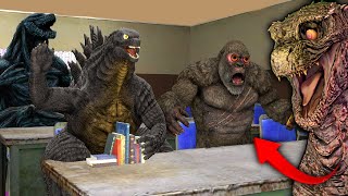 Godzilla Goes To School