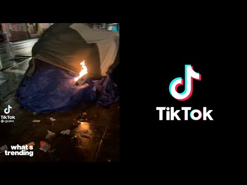 Homeless Camp Lit on Fire in Viral Video | What's Trending Explained