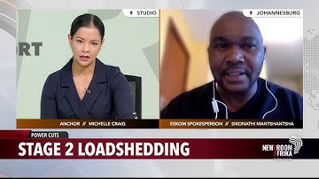 Eskom implements stage 2 loadshedding