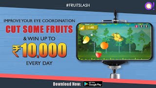 Cut Some Fruits & Win Up To ₹10,000 Daily. Play On Qureka Now! #Qureka #onlinegame #stayhome screenshot 3