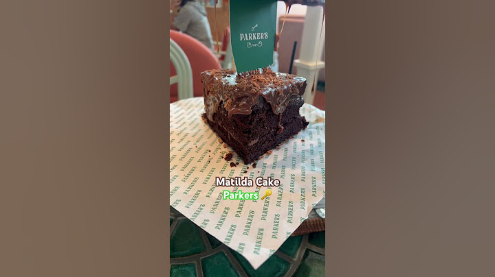 Dubai’s Best Dessert: Matilda Cake