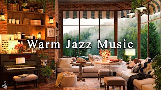 Jazz Music for Relax, Study, Work ☕ Relaxing Jazz Instrumental Music in Cozy Coffee Shop Ambience