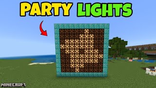 🎉 Easy Party Lights Build in Minecraft! 1.20+! 🔥 (Java/Bedrock)