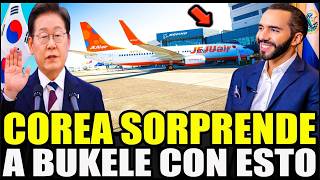 DE LOCOS COREA DEL SUR DEJA SORPRENDIDO A BUKELE! POR LO QUE HIZO EN PLENO EL SALVADOR😱 N-C