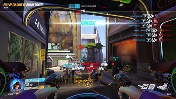 Overwatch Origins Edition PS4 : D.Va Nerf This !! 6 Kill