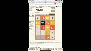4x5 2048: 8192 tile achieved the hard way (INSANE SCORE!!!)