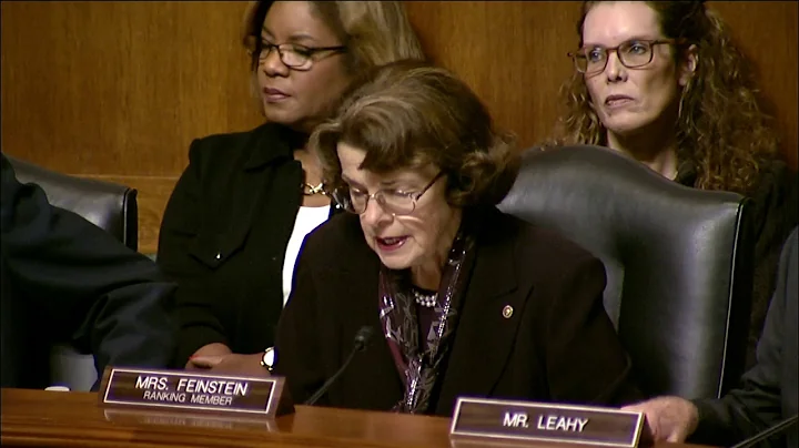 Feinstein Delivers Opening Statement at Judiciary Committee Mark Up Ahead of Vote on Brett Kavanaugh