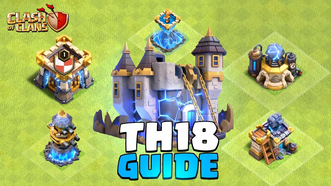 The ONLY Townhall 18 Upgrade Guide You Need! (Clash Of Clans) - YouTube