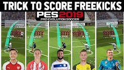 FREEKICK TUTORIAL - PES 2019 Mobile Android/iOS (Simple Trick)