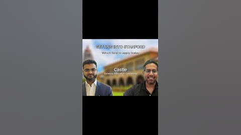 Stanford: Admission Insights; AI-001S/R2; Selecting a field #education #stanford #admissions #nvidia