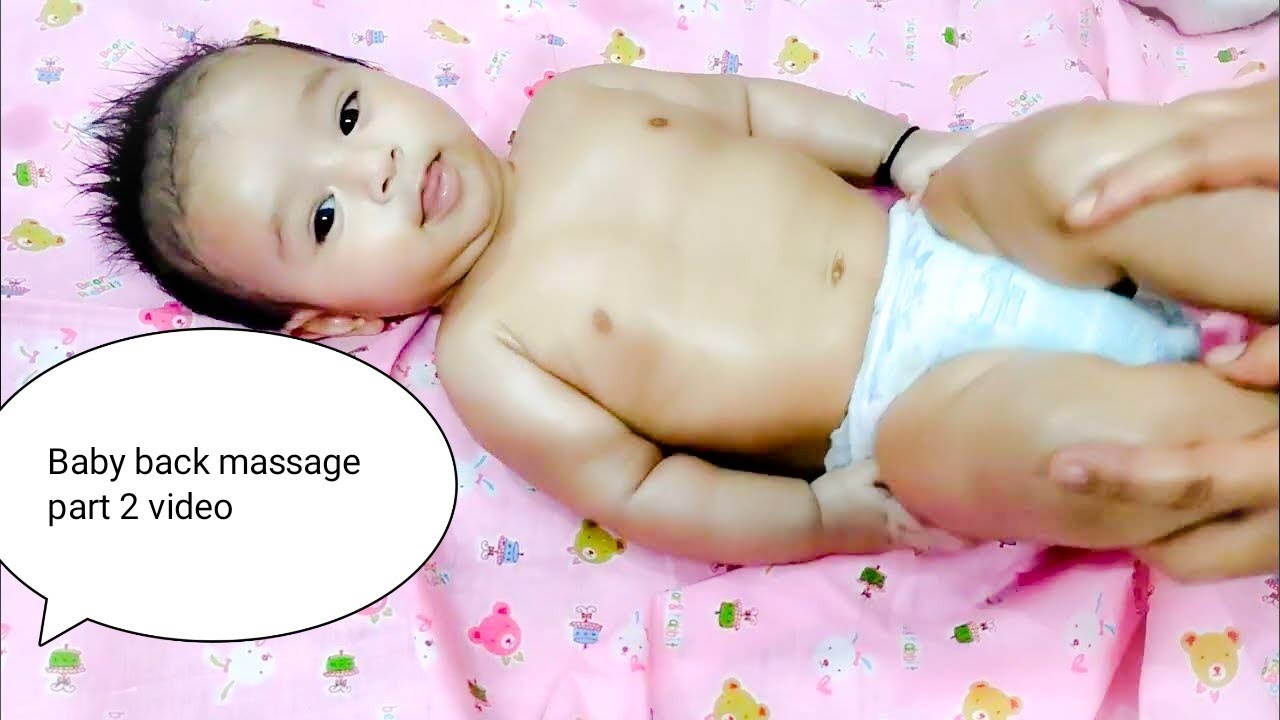 How to do Baby back massage 👶video part 2 YouTube