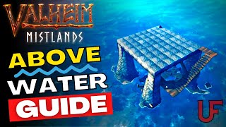 Valheim | Mistlands | How to Build OVER WATER | Building Guide | Tips and Tricks