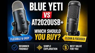 USB Mic Showdown  Blue Yeti vs  AT2020USB+ 1080p