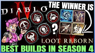 Diablo 4 - The New Best MOST POWERFUL Season 4 Build For Every Class - Class Ranking \& Builds Guide!