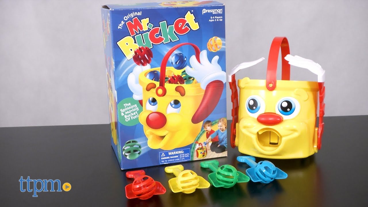 bucket toy game