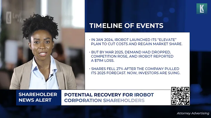 Shareholder Alert for iRobot Corporation (IRBT)