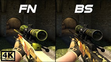 CSGO AWP | Dragon Lore - Skin showcase all floats [4K60FPS]