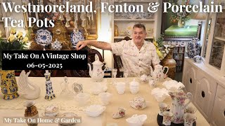 Fenton, Westmoreland, D'Arques & Porcelain Tea Sets!! - New in Our Etsy Store 06-05-2025