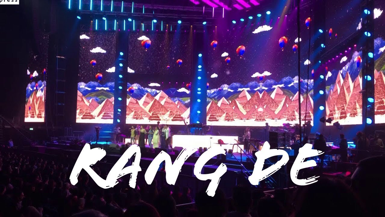 AR Rahman Live In Concert Dubai 2019 - Rang De