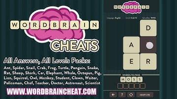 WordBrain Crab 12 Cheats | WordBrain Cheats | Crab 12 Answer