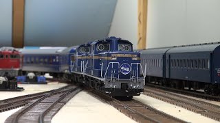 DD51重連 北斗星 OJゲージ鉄道模型