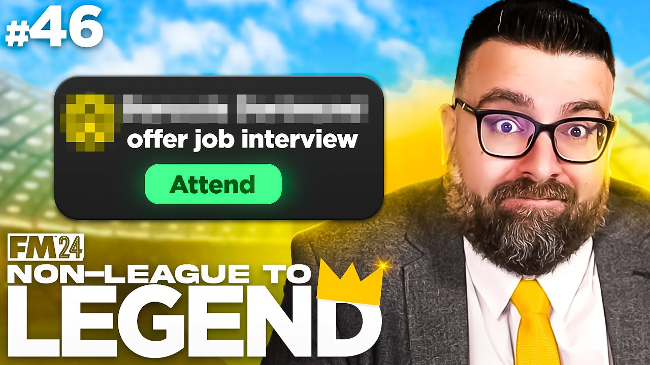 JOB INTERVIEW! | Part 46 | BURTON | Non-League to Legend FM24