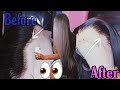 Giving my 32 inch Craft a “Makeover” 🎨✨ Plucking tutorial + Dying & Bleaching Knots 🖤