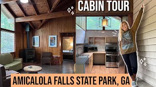 FULL CABIN TOUR in Amicalola Falls State Park Dawsonville Georgia | Pangani Tribe