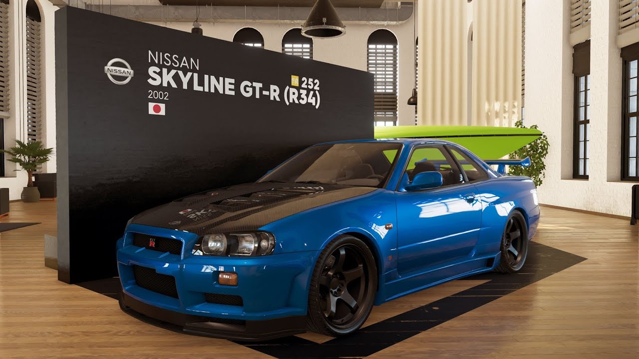 The Crew Nissan Skyline Gtr R34