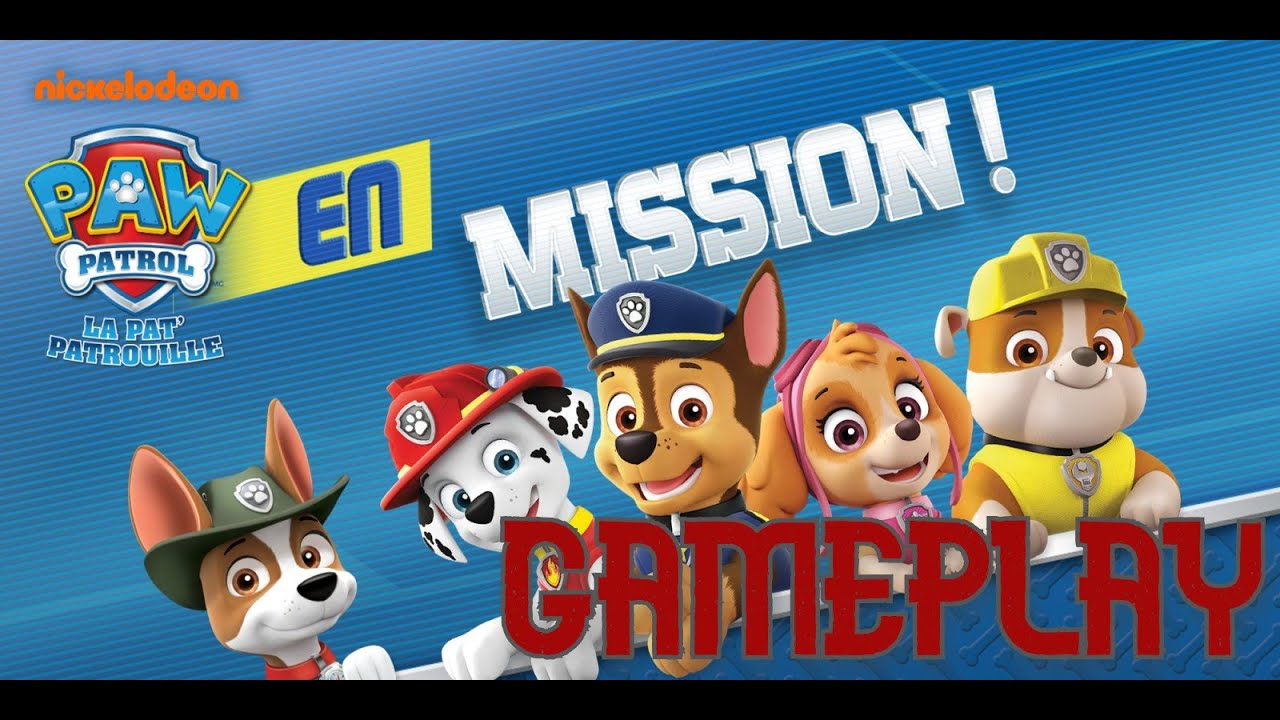 LA PAT' PATROUILLE PART EN MISSION AVEC MON FILS GAMEPLAY FR (SWITCH)