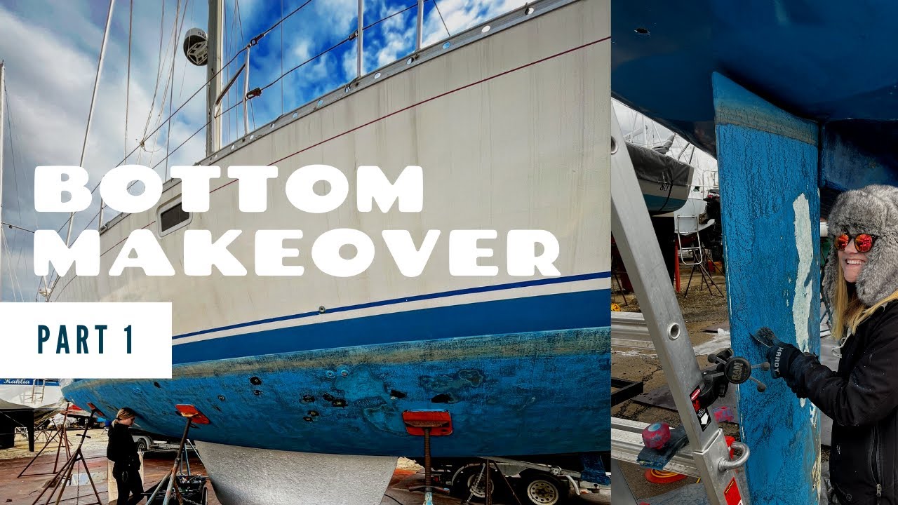 Prepping Our Boat for Bottom Paint | Sailing