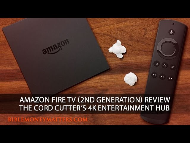 Fire TV (2nd Generation) 4K Streaming Media Player 