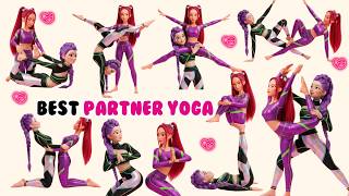 Best Friend Yoga for Full Body Relax Calm Easy Partner Yoga Routine
