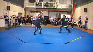 Women's Steel Longsword Elimination Match 2: Mary Mooney vs. Callie Jones