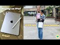 I BOUGHT MY FIRST EVER IPAD 🧿 IPad Air M3 Purple, Free Pencil Pro | Price? | GRWM ✨