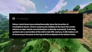 Why did we invent clocks that went up to 12 instead of 24?