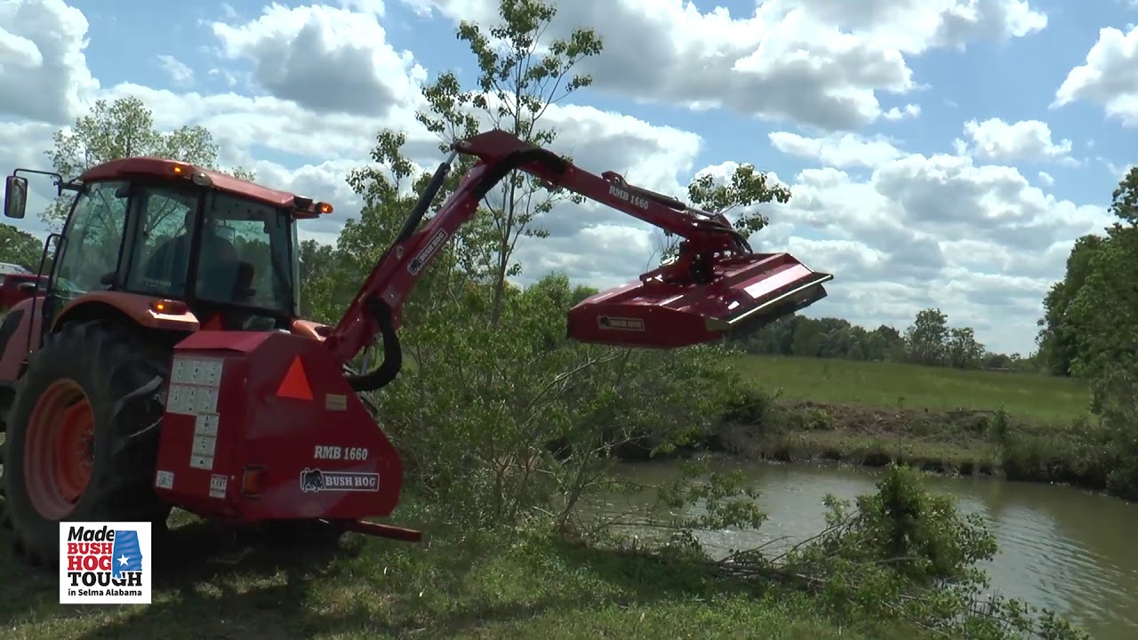 Bush Hog BOOM mowers RMB14451, RMB16601, RMB18651 and the PT5